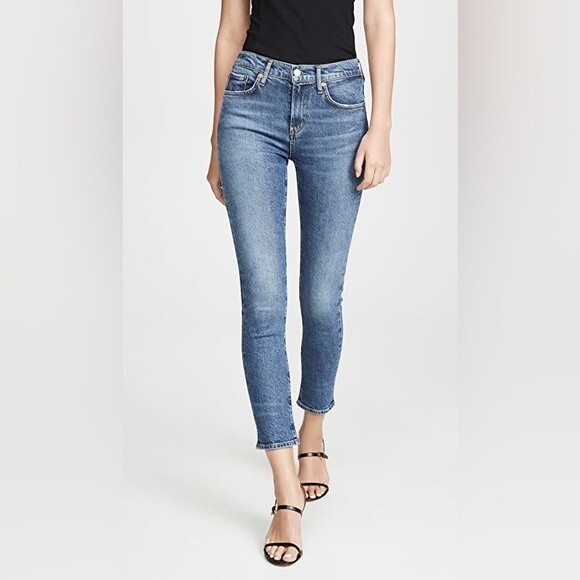 AGOLDE Toni High Rise Straight Jeans in Obscure 29 NWOT - Picture 2 of 12